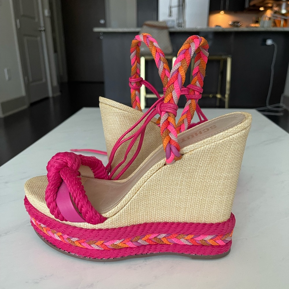 SCHUTZ Mel Platform Pink